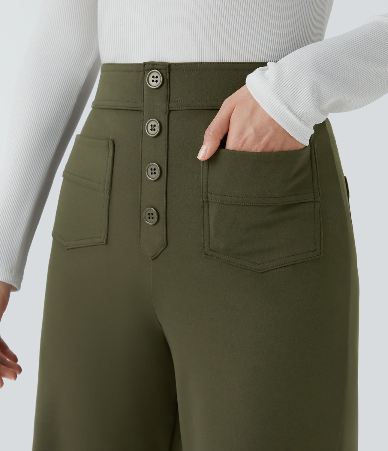 Taille™ | Spodnie Elastyczne z Wysokim Stanem