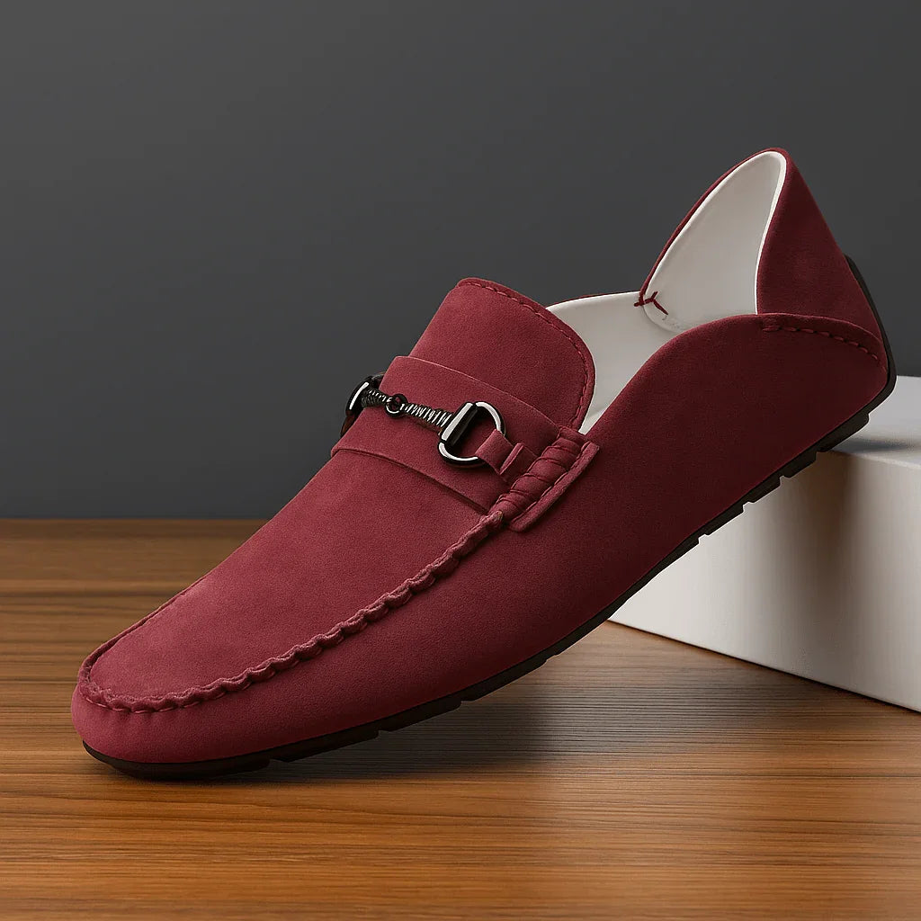 Ricci Penny Suede Loafer