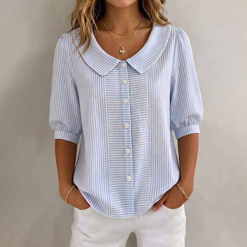 Madison | Timeless Striped Blouse