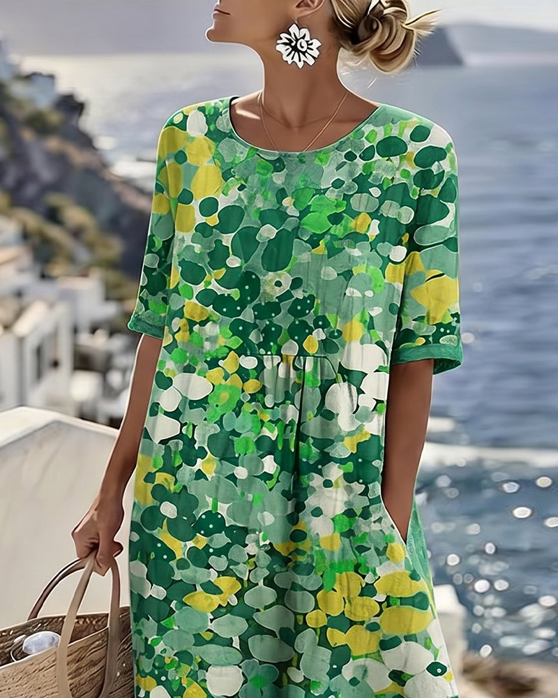 Hannah | Loose Floral Dress