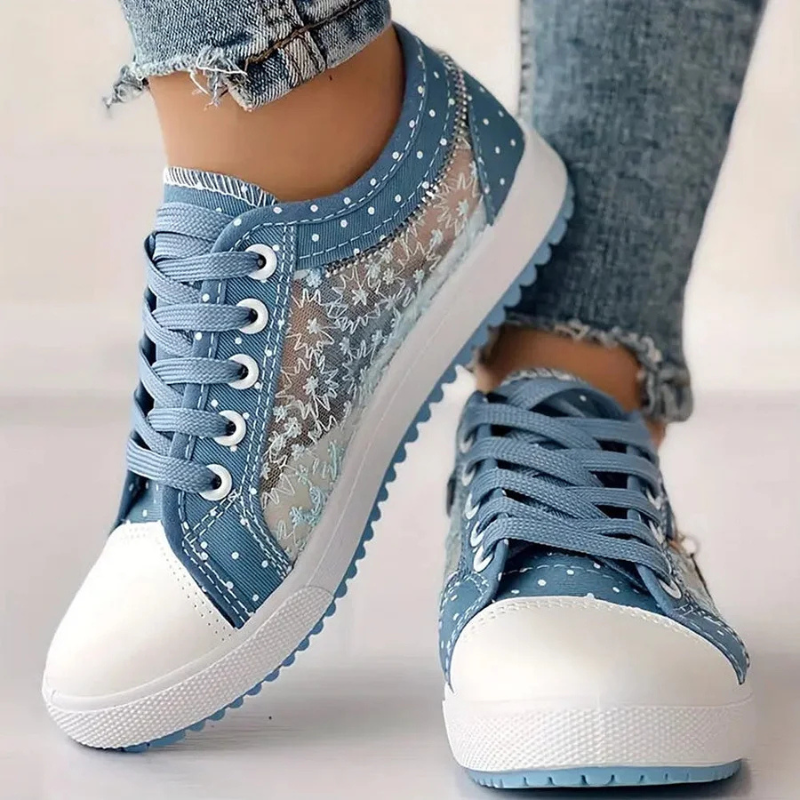 Beatrice | Elegant Floral Sneakers
