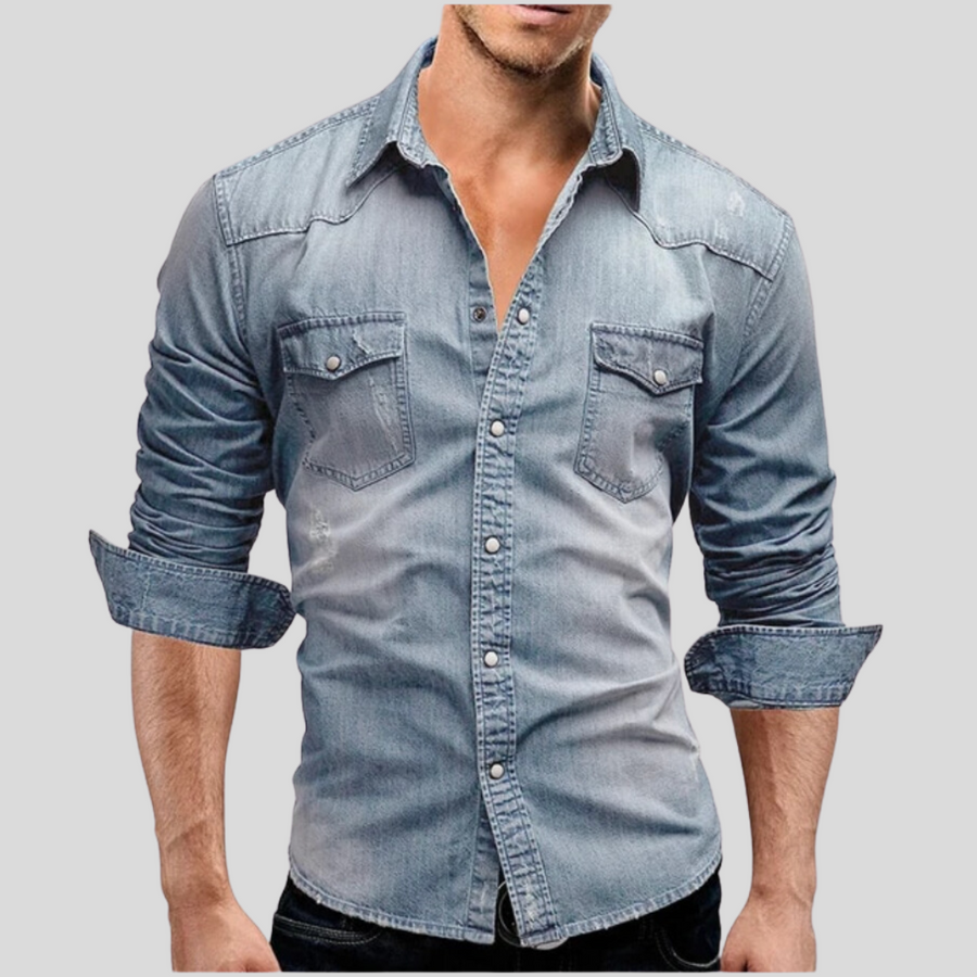 Cazel | Chemise en denim au style moderne