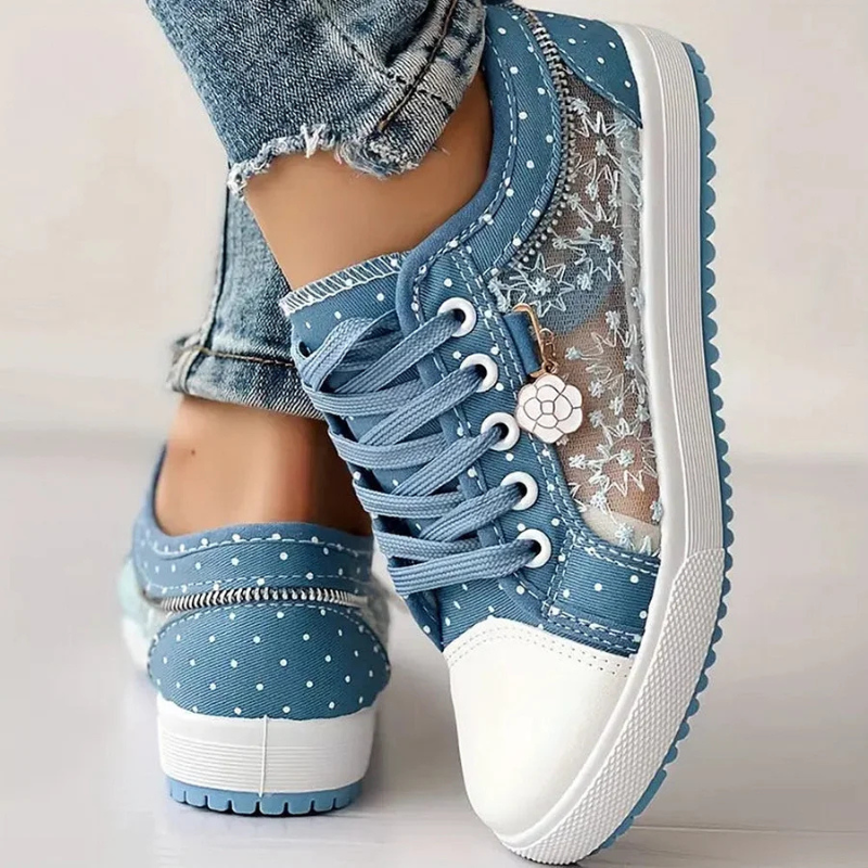 Beatrice | Elegant Floral Sneakers