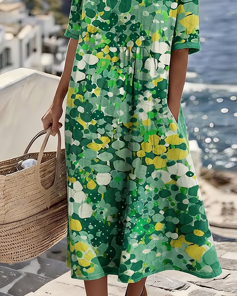 Hannah | Loose Floral Dress