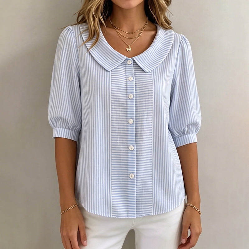 Madison | Timeless Striped Blouse