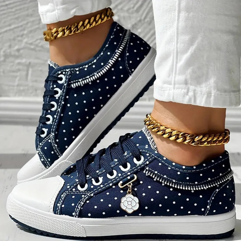 Beatrice | Elegant Floral Sneakers