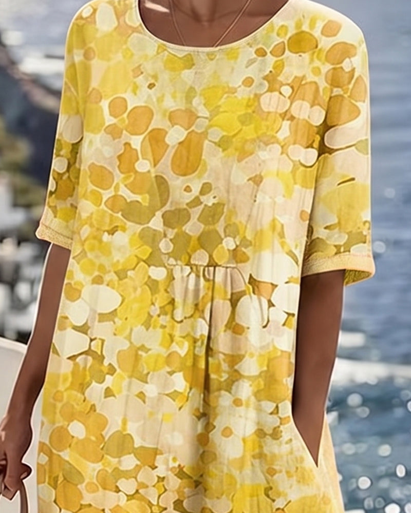 Hannah | Loose Floral Dress