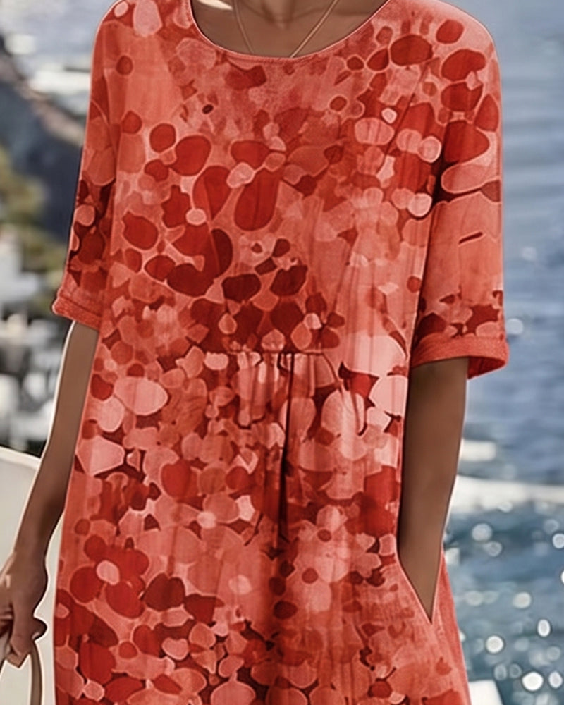 Hannah | Loose Floral Dress