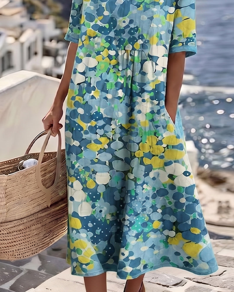 Hannah | Loose Floral Dress