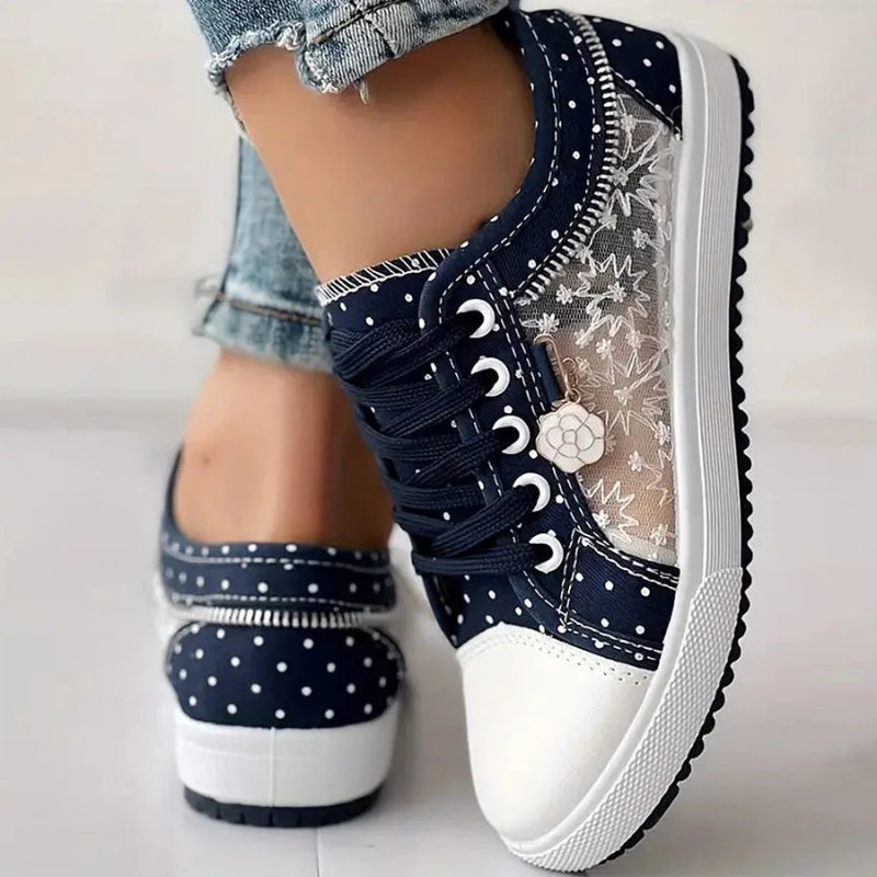Beatrice | Elegant Floral Sneakers