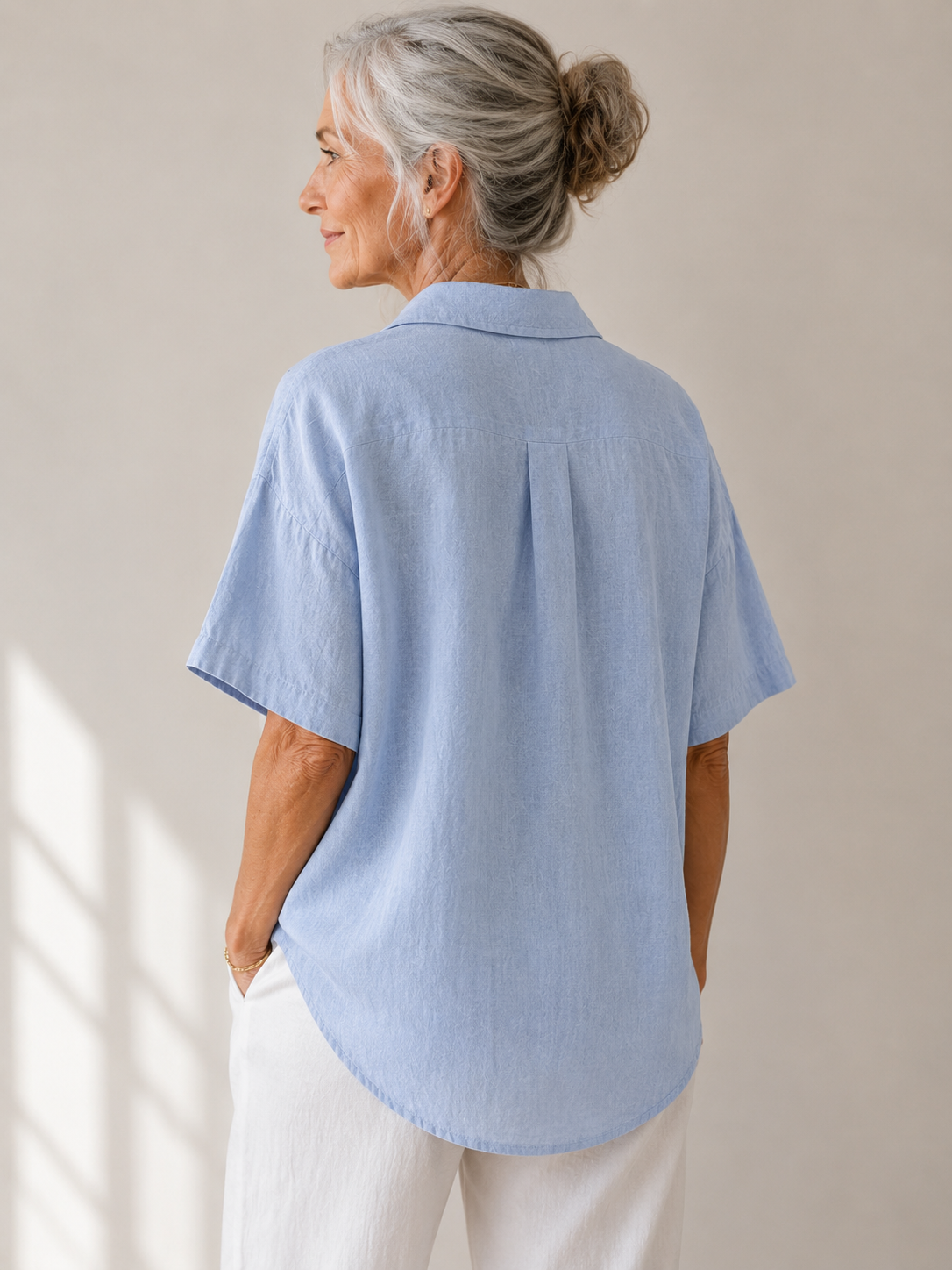 Scarlett | Collared Button Blouse