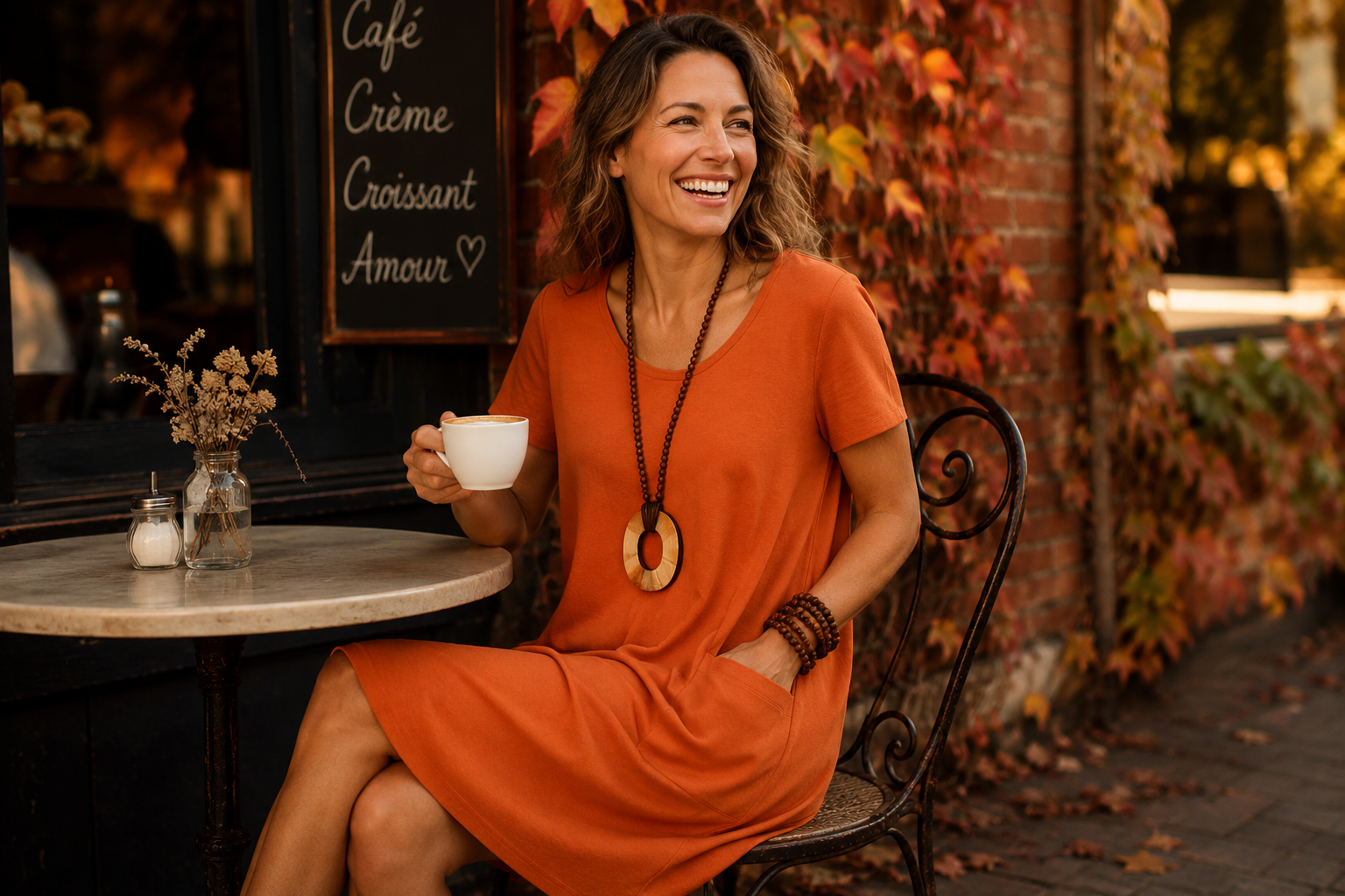 Charlotte — Elegant Dress with Subtle Tummy Coverage