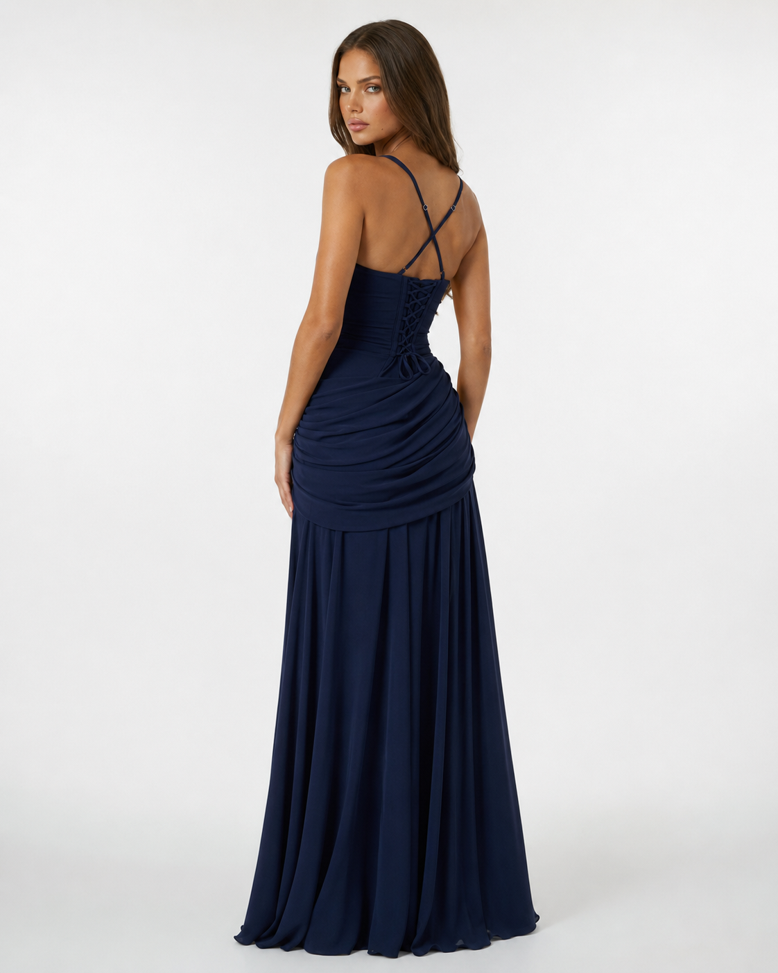 Isabelle | Ruched Maxi Dress