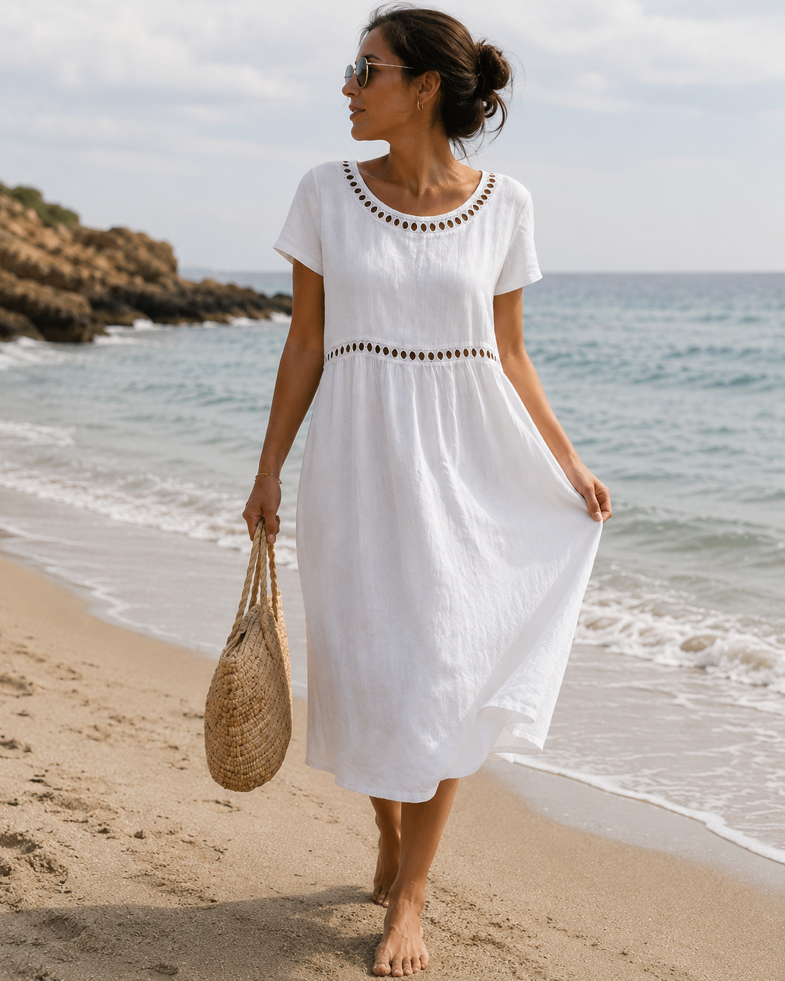 Brielle | Women's Embroidered Dress