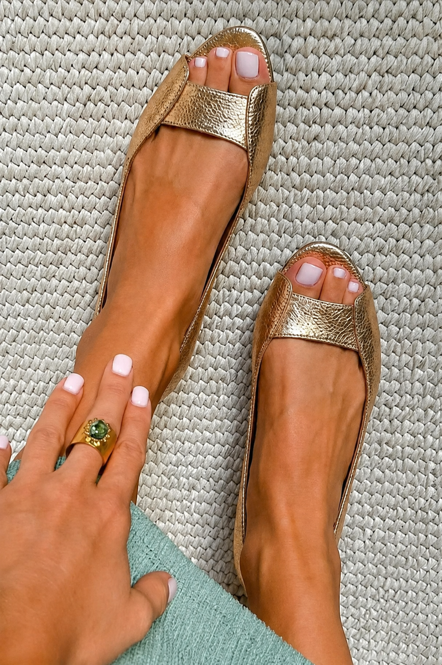 Carmen | sandały Comfort Chic Golden