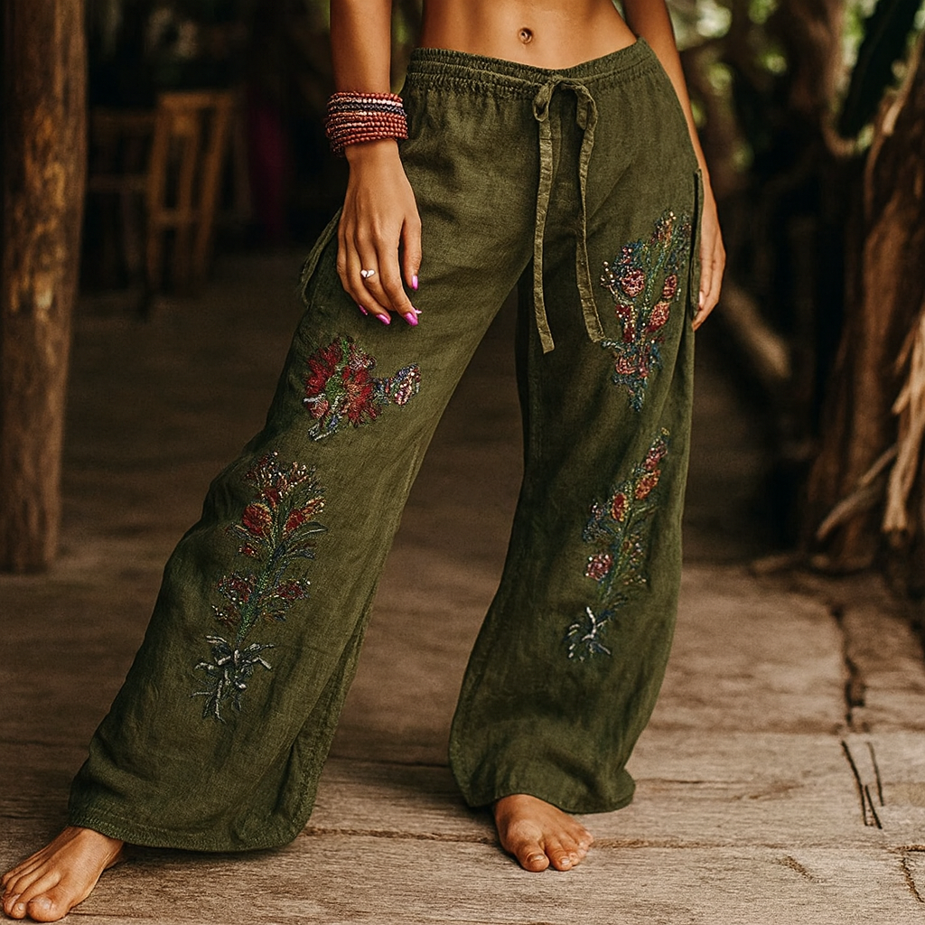 Gabriela™ | Wygodne spodnie boho