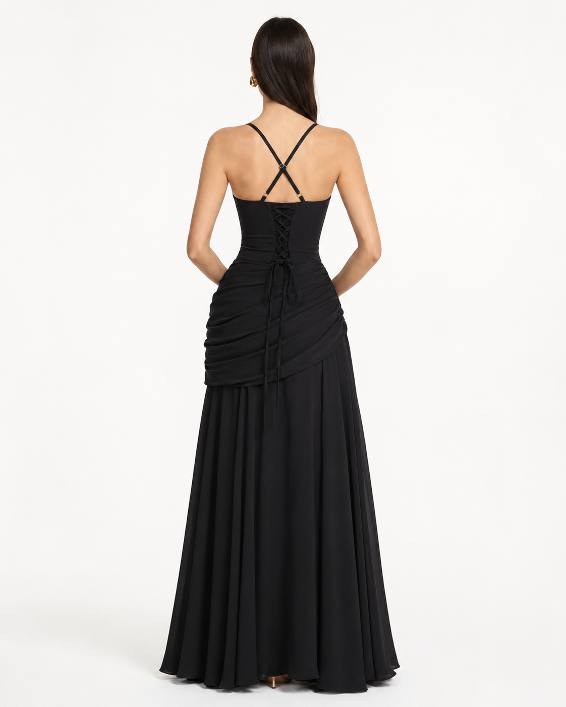 Isabelle | Ruched Maxi Dress