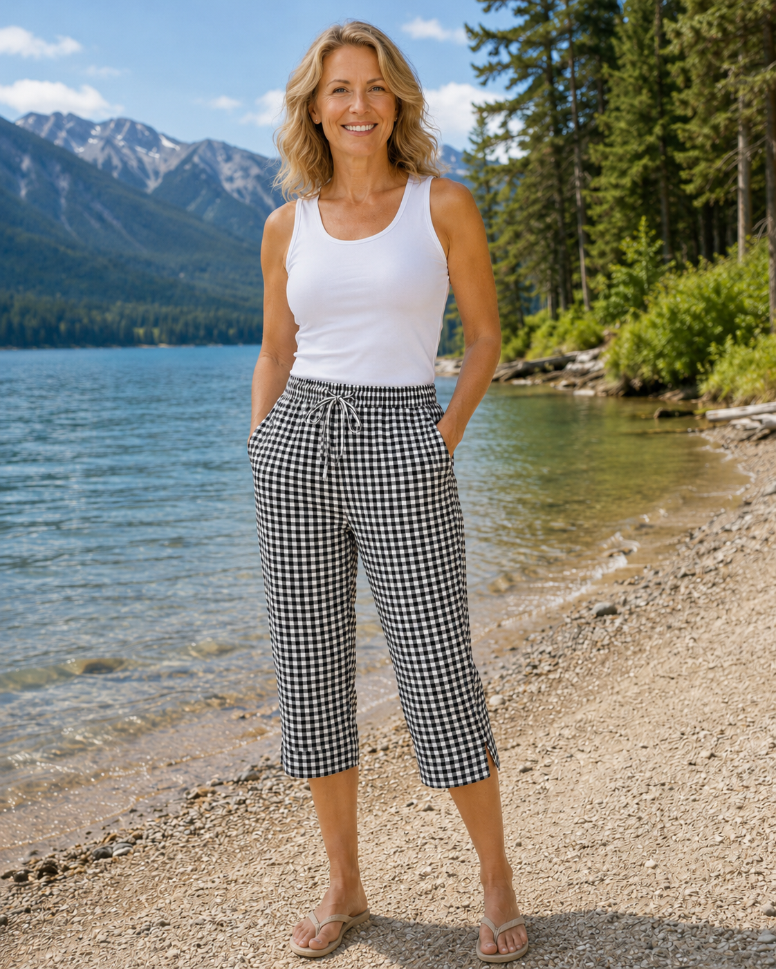 Claire | Summer Capri Pants