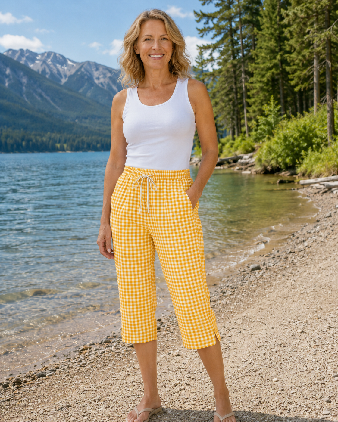 Claire | Summer Capri Pants