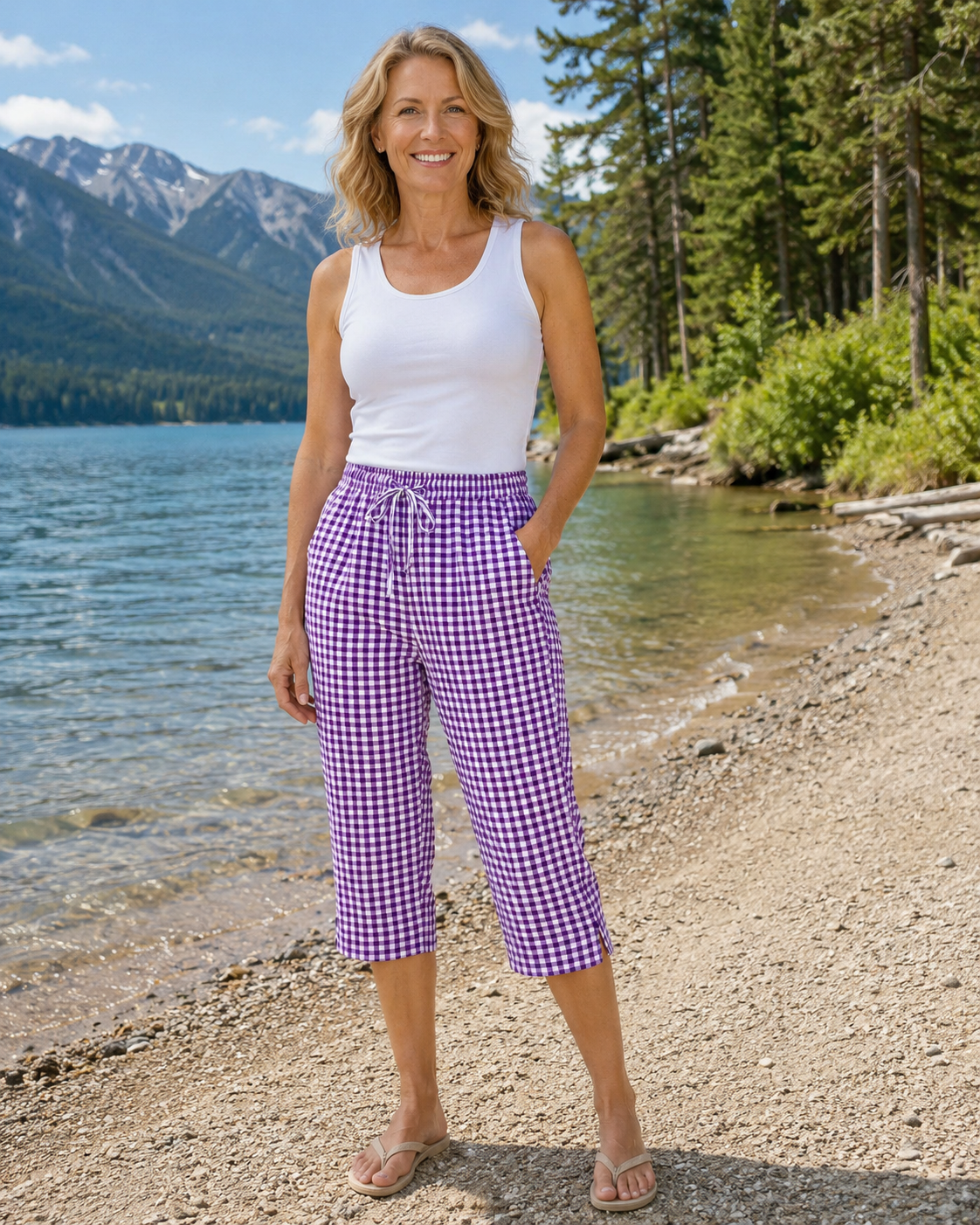 Claire | Summer Capri Pants