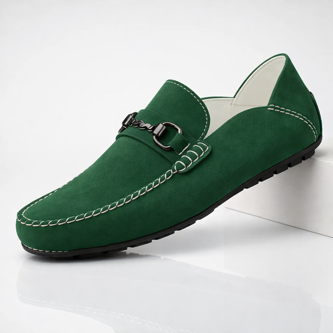 Ricci Penny Suede Loafer