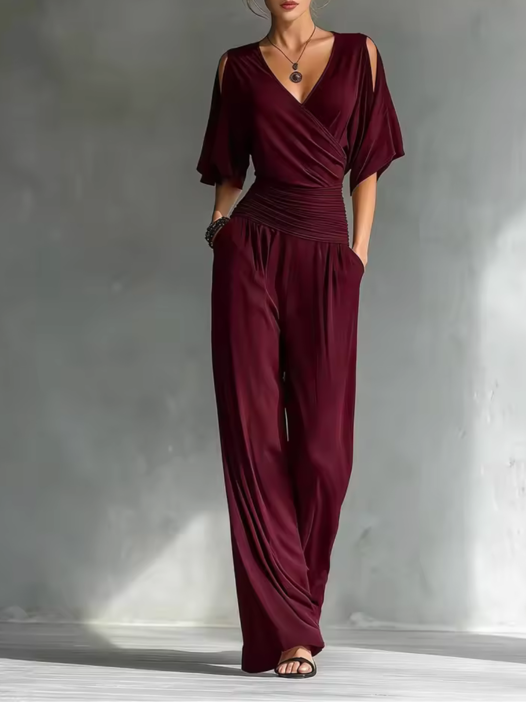 Lorena | Elegancki i lekki kombinezon