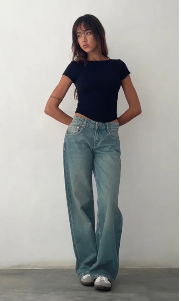 Domitia™ | Jeansy Niskie