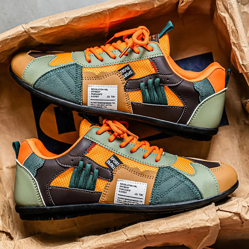 Nikola | Kolorowe sneakersy w stylu retro