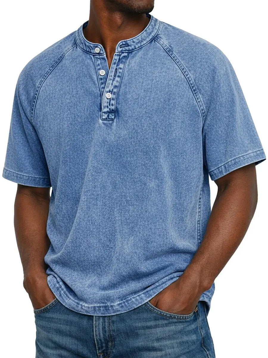 Victor | Vintage Button-Up Shirt for Men