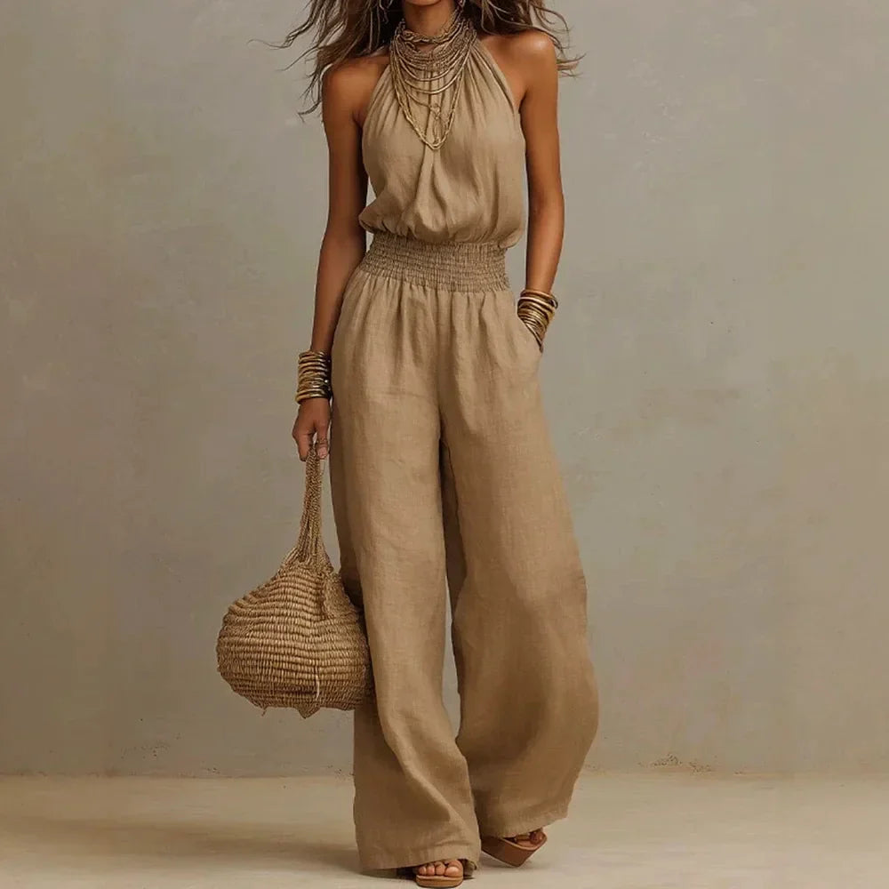 Valentina Flowing Wide Leg Jumpsuit