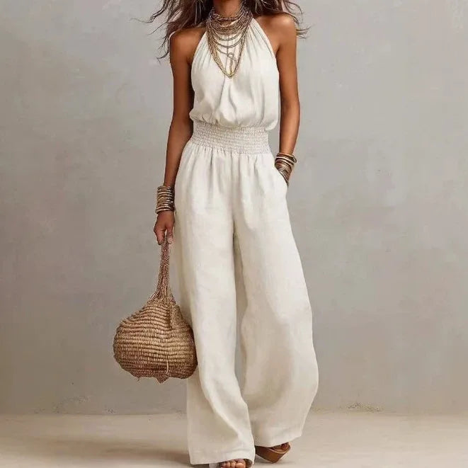 Valentina Flowing Wide Leg Jumpsuit