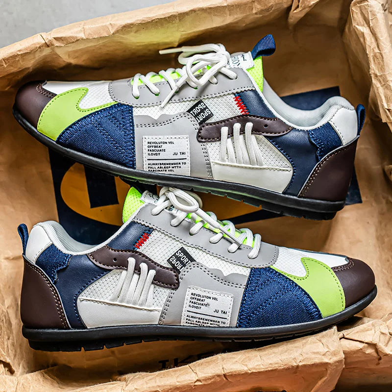 Nikola | Kolorowe sneakersy w stylu retro