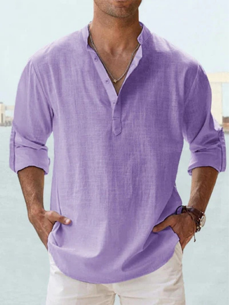 James | Breathable Linen Shirt