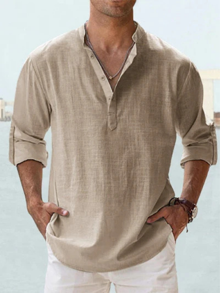 James | Breathable Linen Shirt