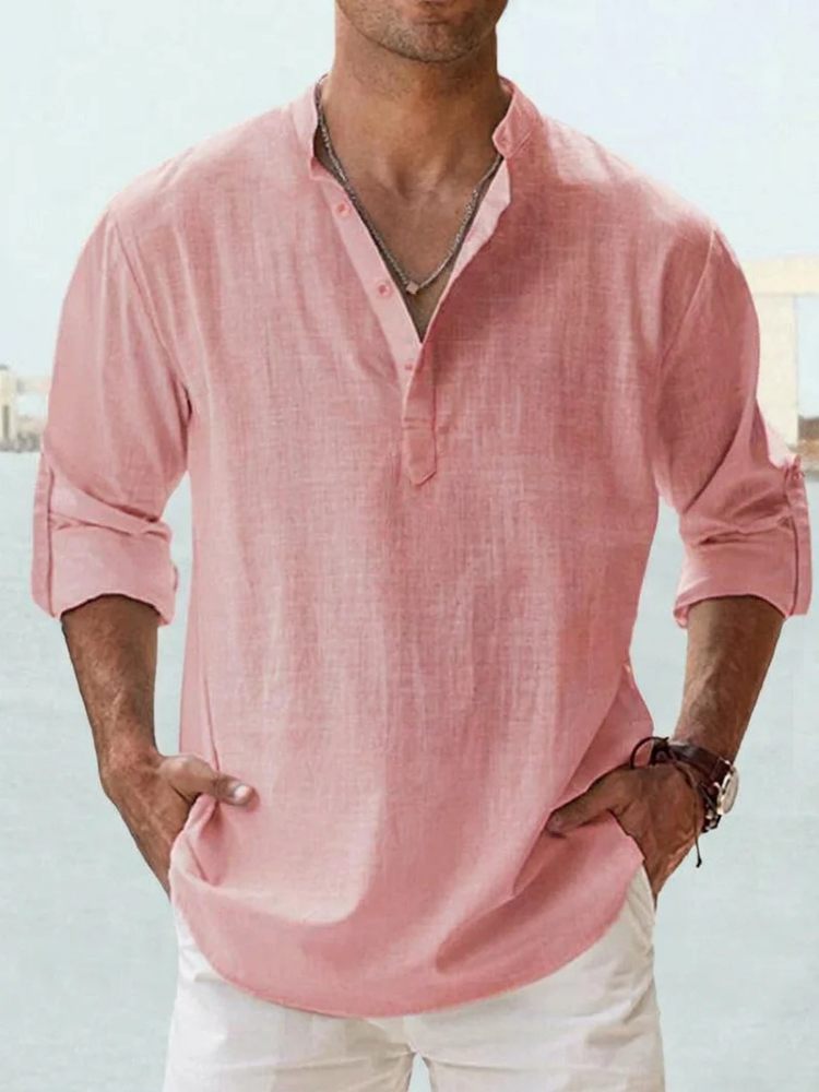 James | Breathable Linen Shirt