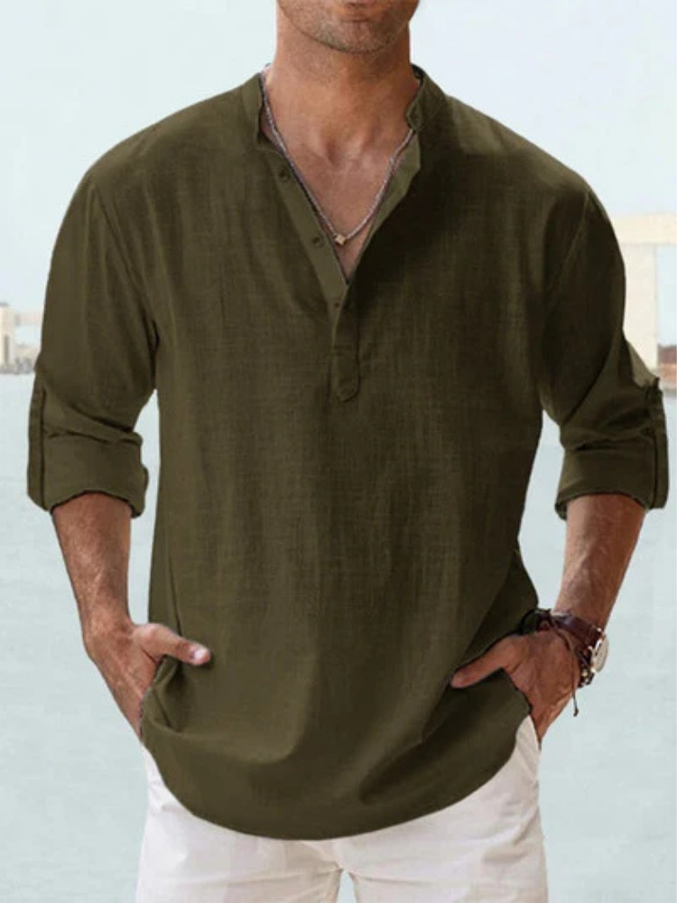 James | Breathable Linen Shirt
