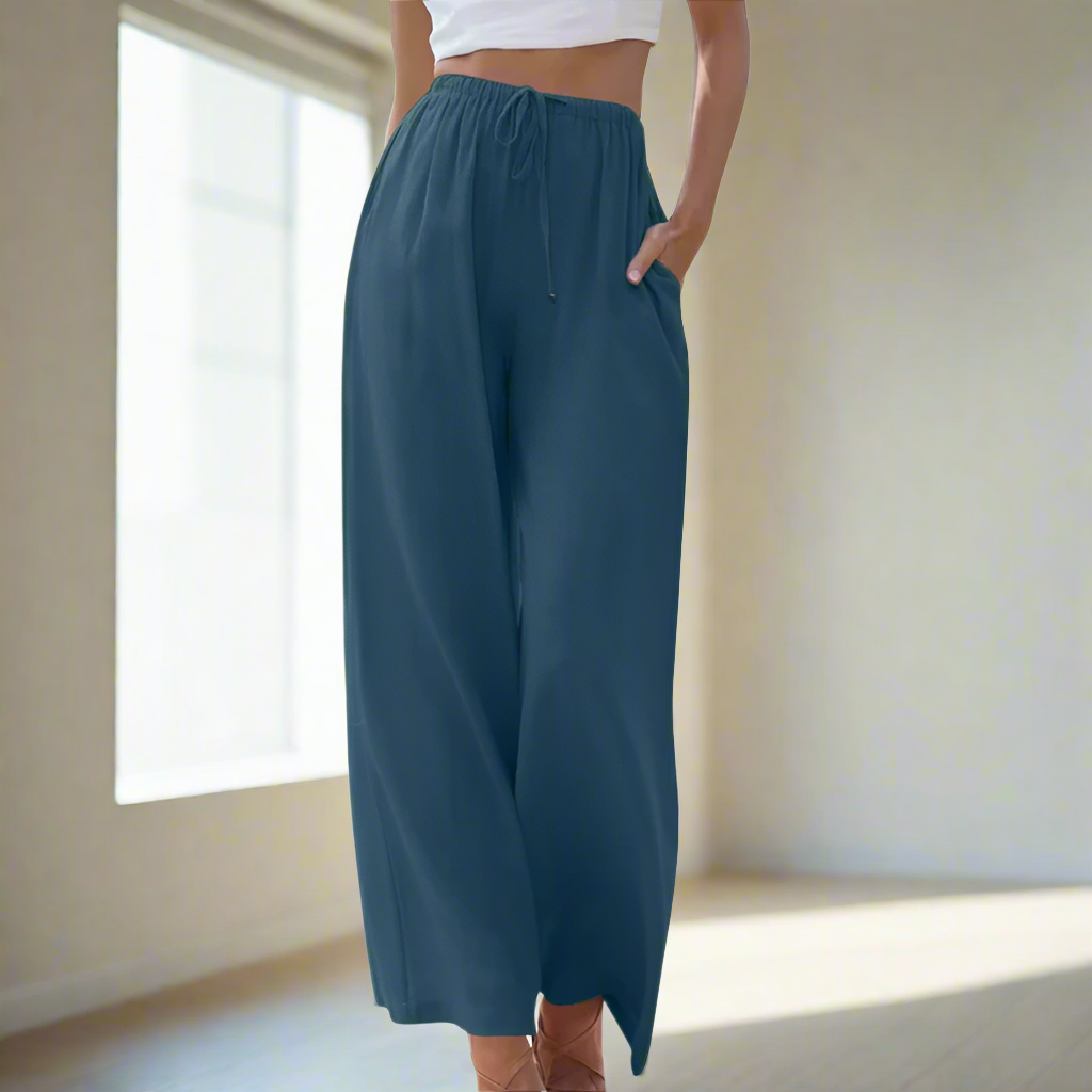 Lucienne™ | Premium Lnianie Spodnie