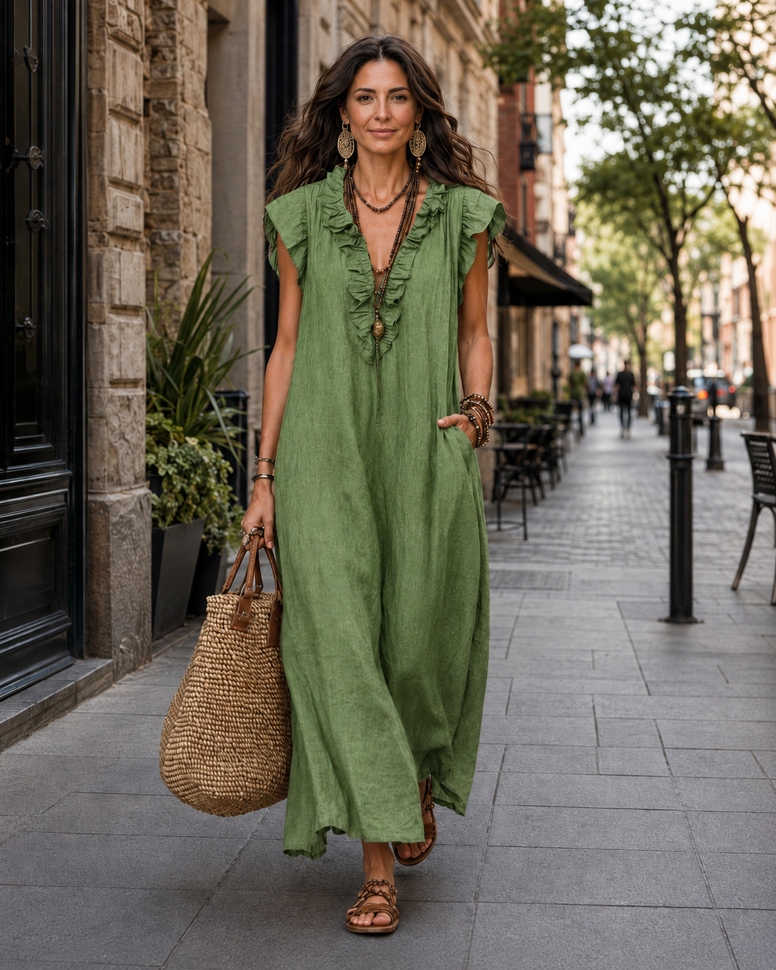 Wrenley | Bohemian Maxi Dress
