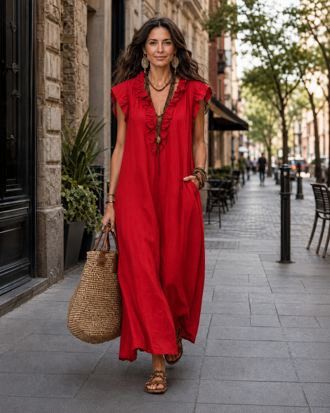 Wrenley | Bohemian Maxi Dress