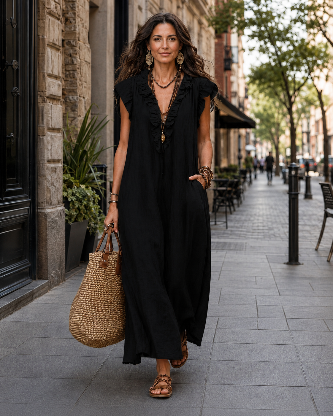 Wrenley | Bohemian Maxi Dress
