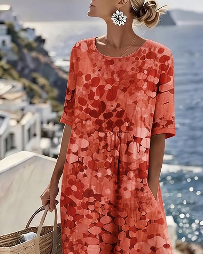 Hannah | Loose Floral Dress