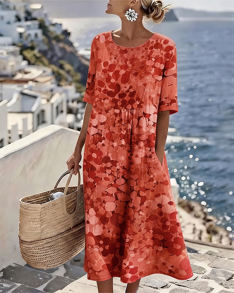 Hannah | Loose Floral Dress