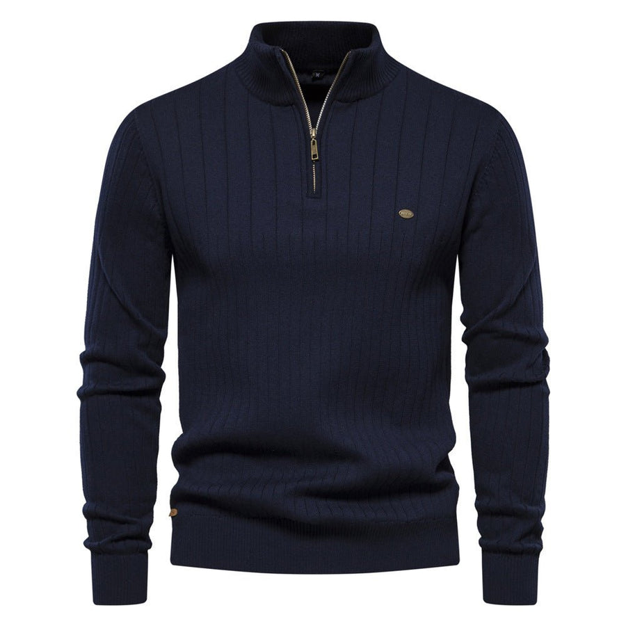 Casper | Casual Bawełnowy Sweter Męski