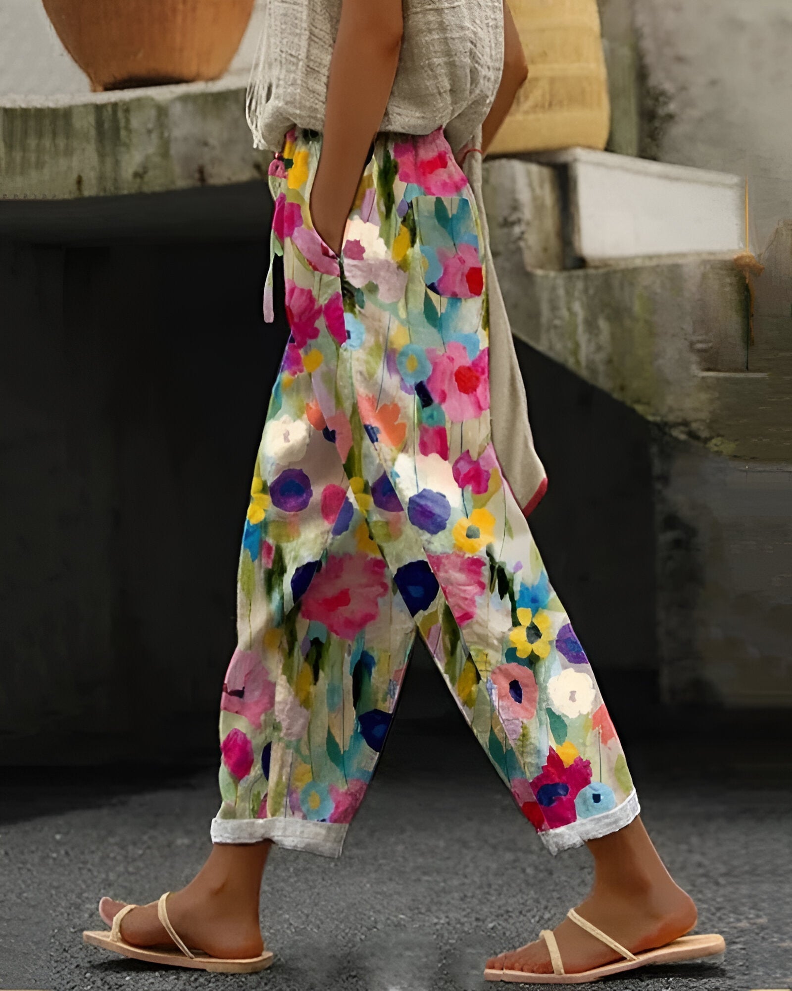 Nina™ | Kolorowe Joggingi