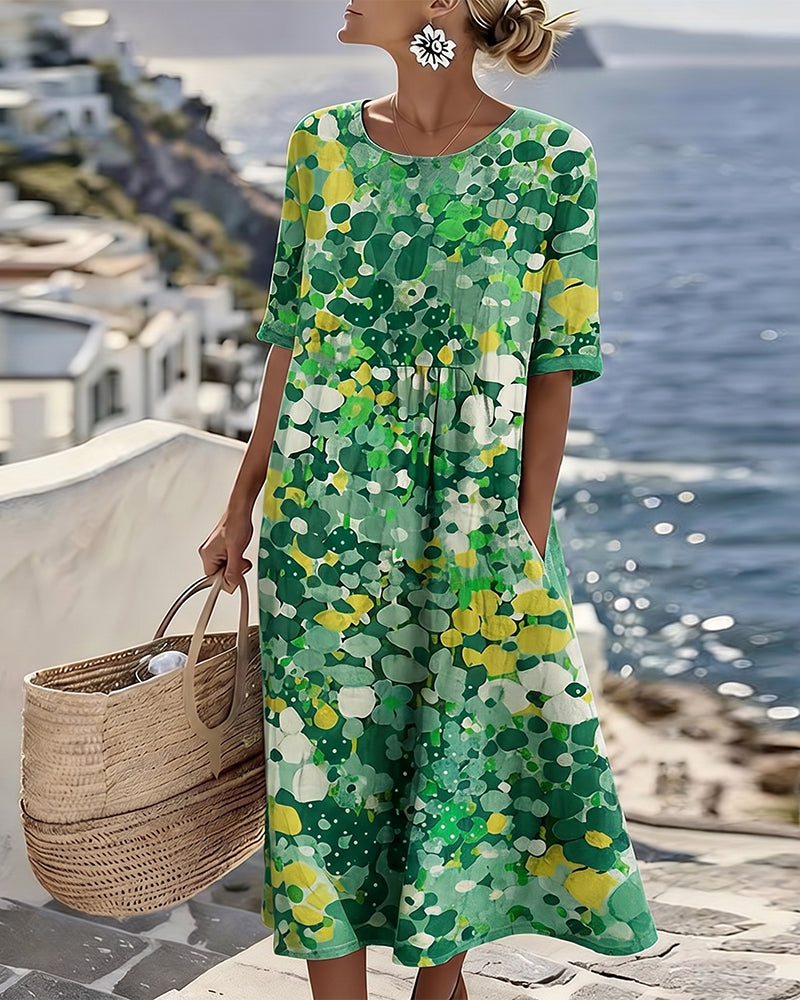 Hannah | Loose Floral Dress