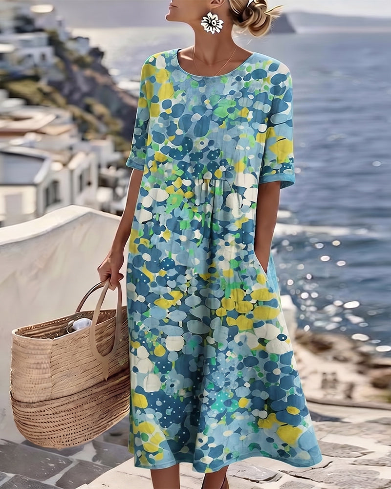 Hannah | Loose Floral Dress