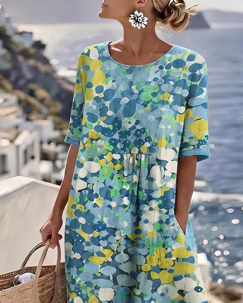 Hannah | Loose Floral Dress