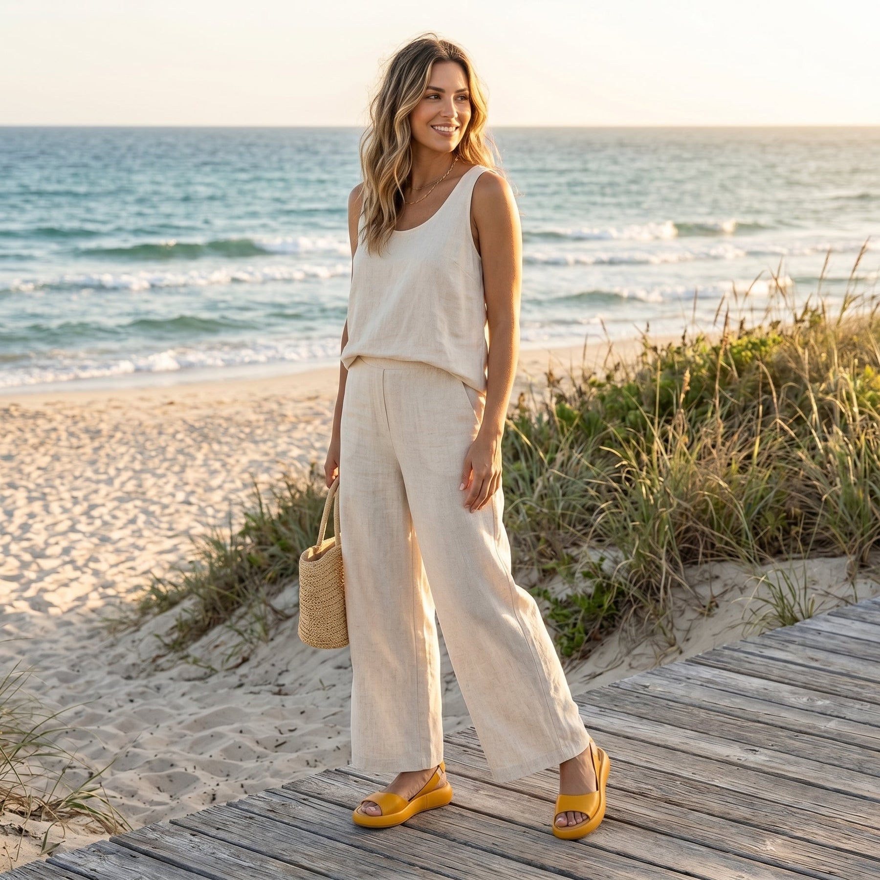Natalie | Comfortable Flat Sandals