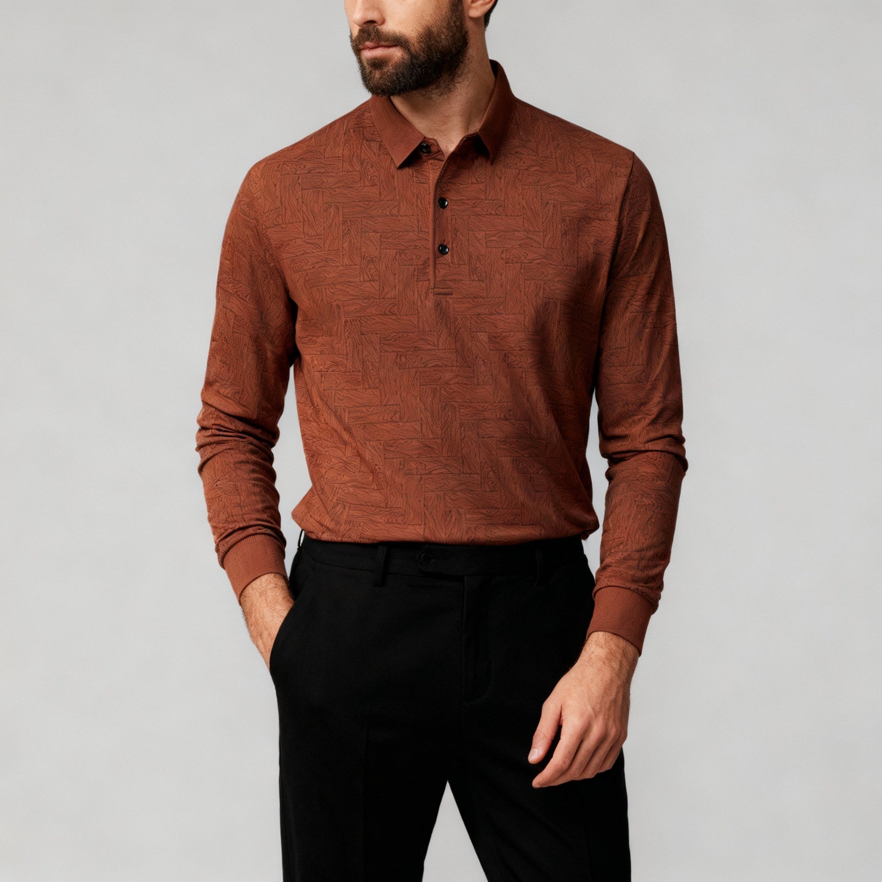 Ventura Roma Long-Sleeve Polo