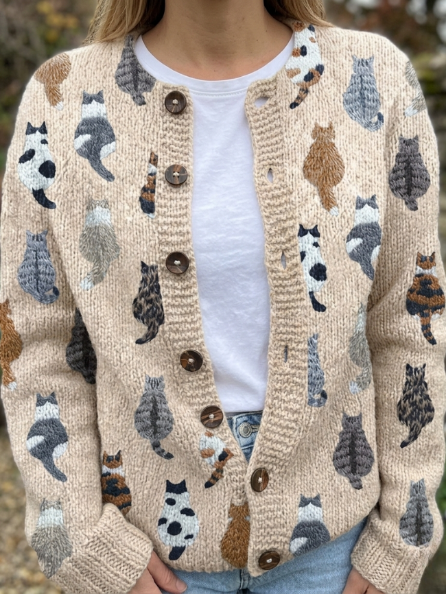 Sophia | Leopard Print Cardigan